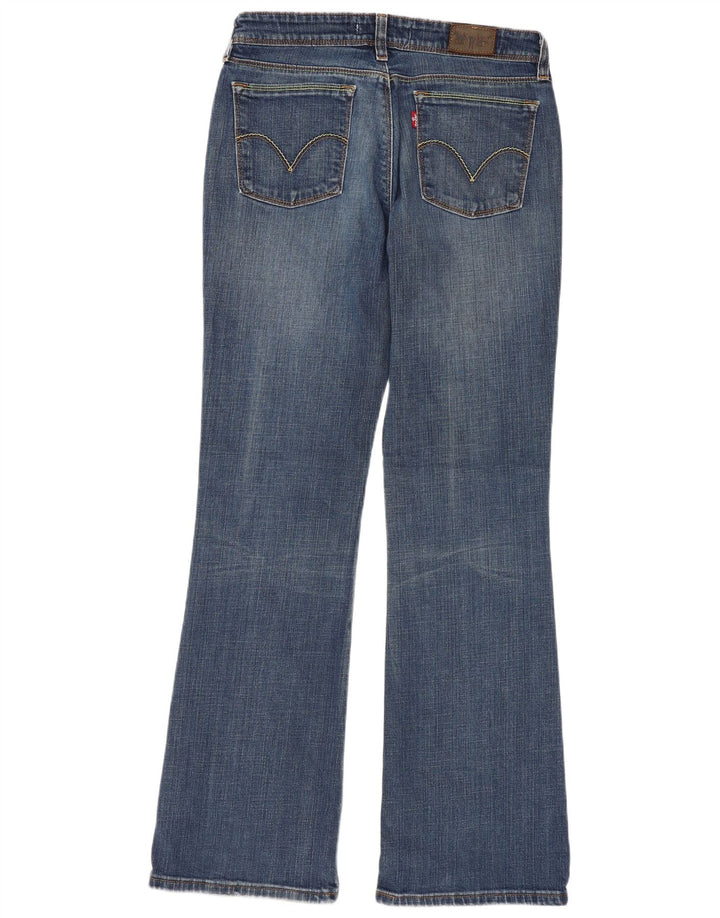 Damskie jeansy Levi's 572 Bootcut W32 L32 Niebieska bawełna