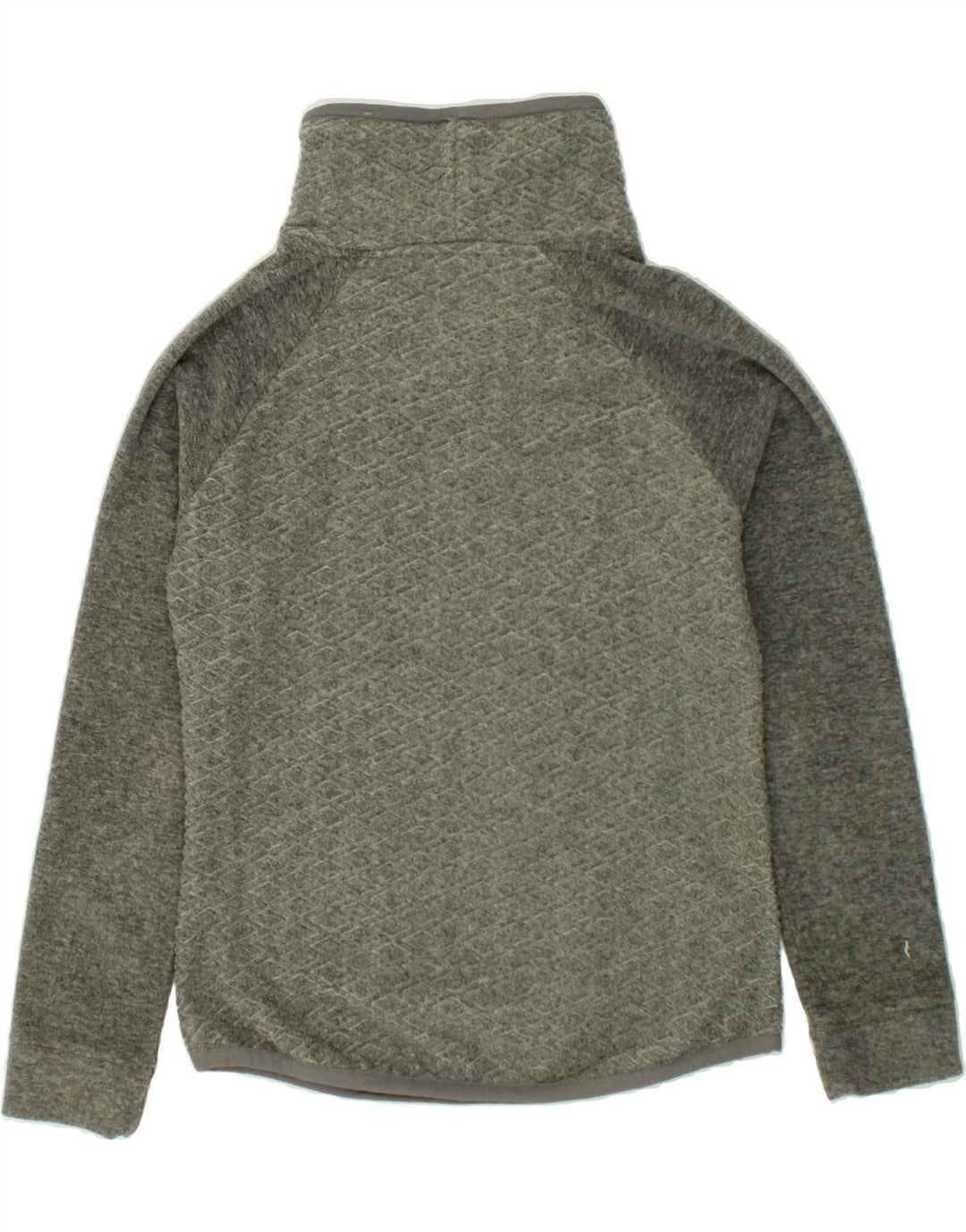 WEIRD FISH Womens Oversized Roll Neck Sweatshirt Jumper UK 8 Small Green Vintage Weird Fish and Second-Hand Weird Fish from Messina Hembry 
