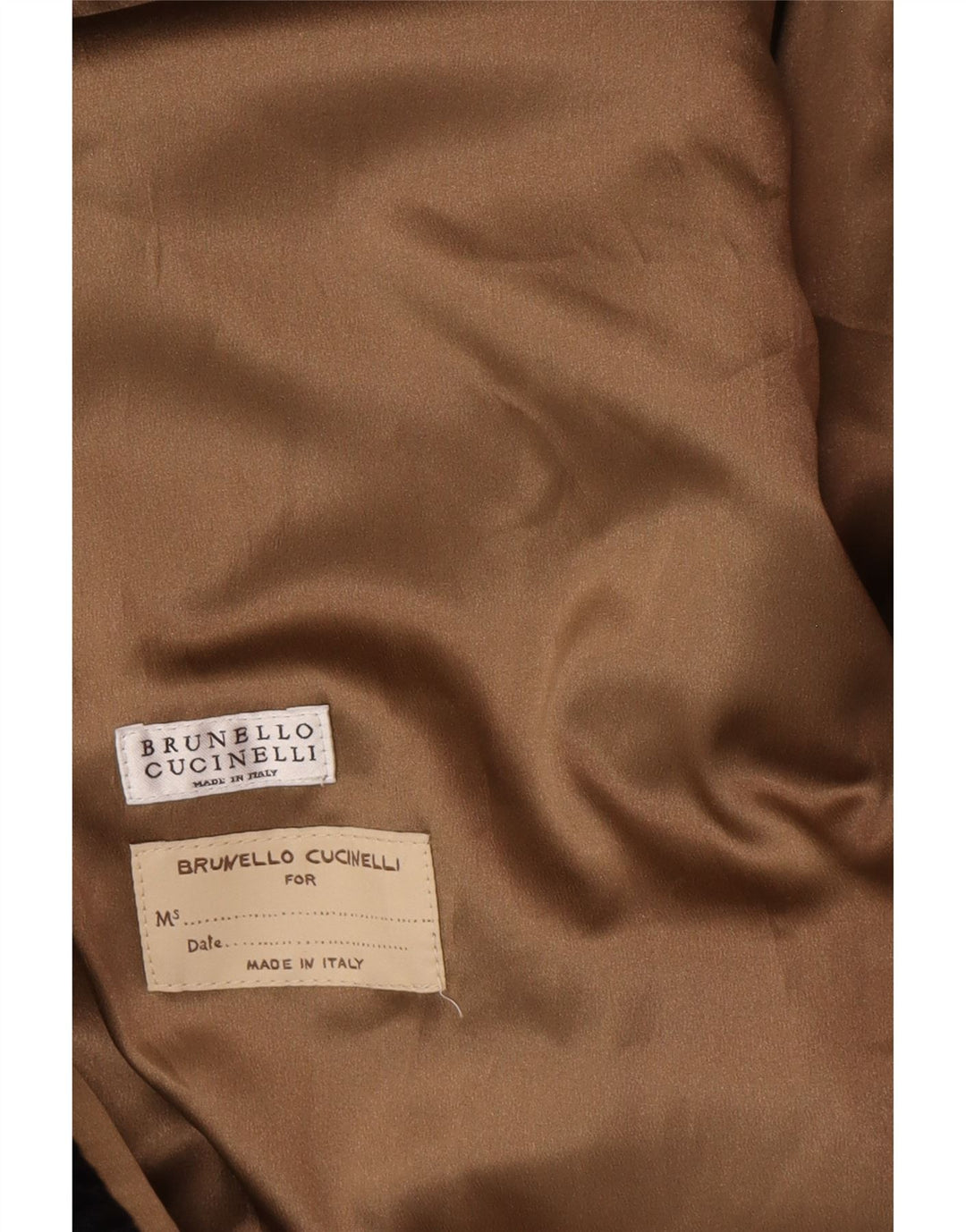 BRUNELLO CUCINELLI Damski płaszcz dwurzędowy EU 40, mały, czarny, klasyczny