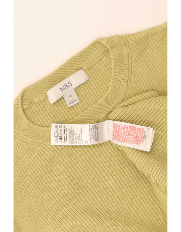 T-shirt damski Marks & Spencer Top UK 12, średnio zielona wiskoza