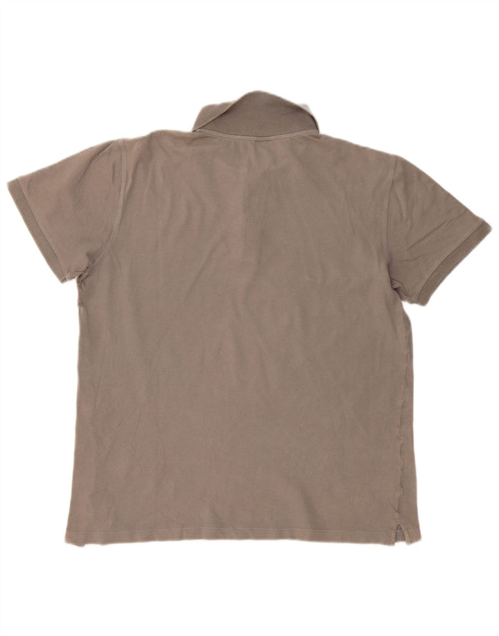 Męska koszulka polo Armani Collezioni 3XL szara