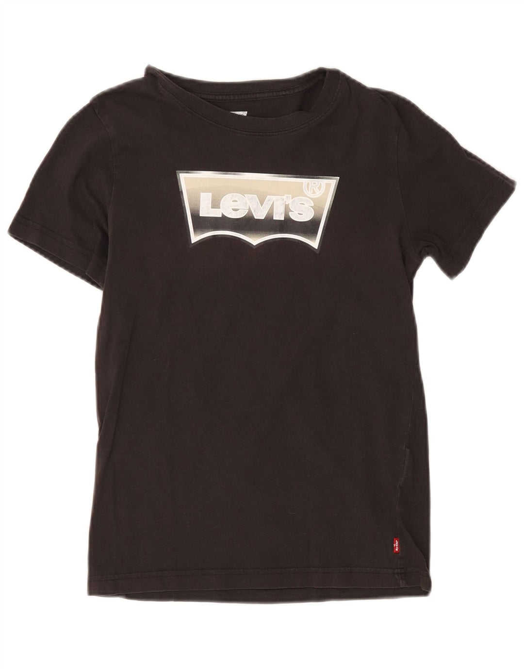 Chłopięcy T-shirt z grafiką Levi's, 11-12 lat, czarna bawełna