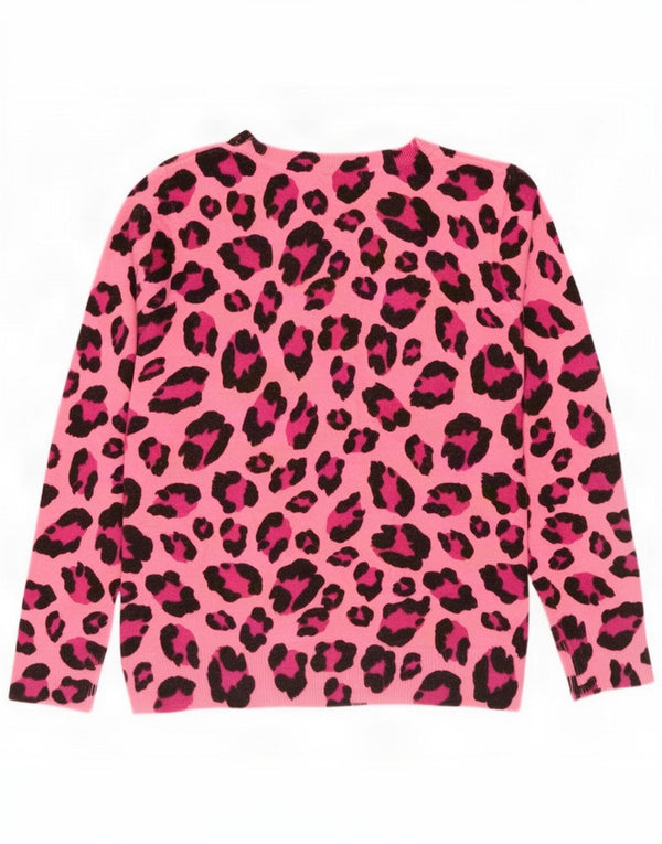 Marks & Spencer Damski sweter z okrągłym dekoltem UK 10 Small Pink