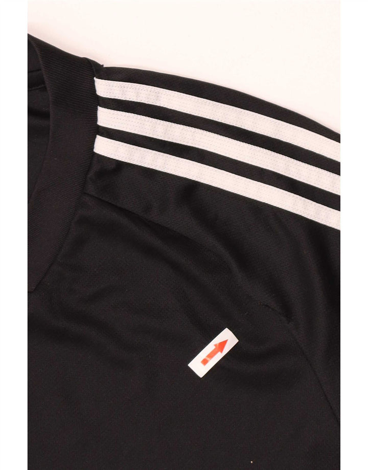 Adidas Męska koszulka Climacool Top, mała, czarna, z poliestru