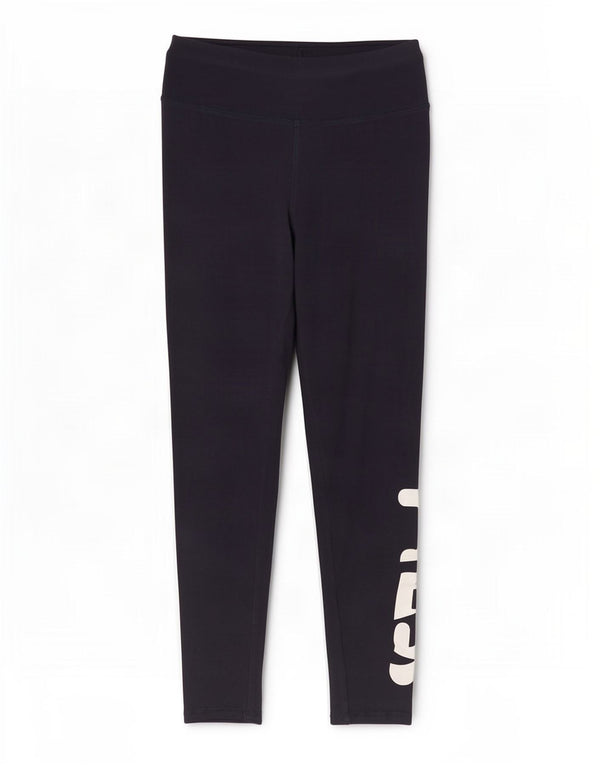 Damskie legginsy Fila Graphic UK 10 Small, granatowe, bawełniane