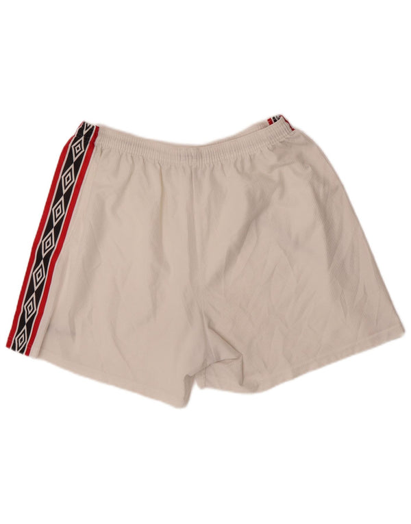 Męskie spodenki sportowe UMBRO Graphic XL w kolorze białym
