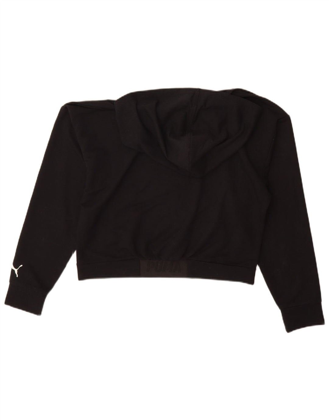 Damski sweter Puma z grafiką, oversize, UK 10, mały, czarny poliester