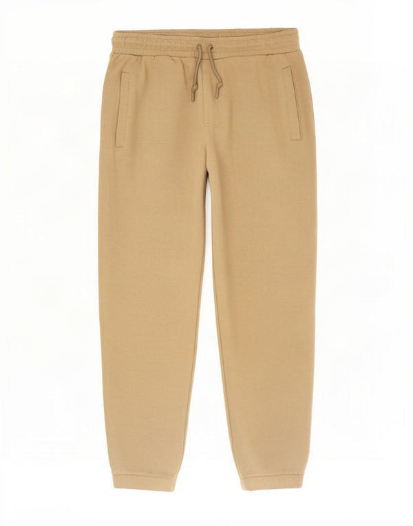 Męskie spodnie dresowe Zara Joggers XL Beżowa bawełna