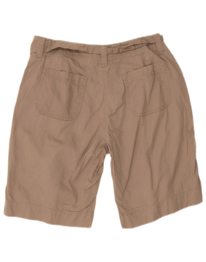 Damskie szorty Marks & Spencer UK 12 Medium W30, szara bawełna