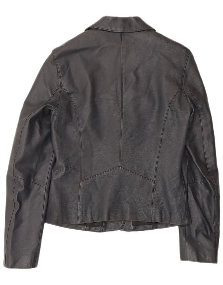 Damska marynarka Naf Naf zapinana na 3 guziki EU 38, średni granat