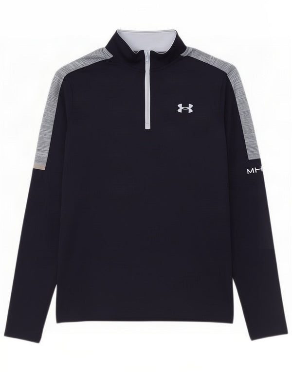 Męski dres z grafiką Under Armour Top mały granatowy