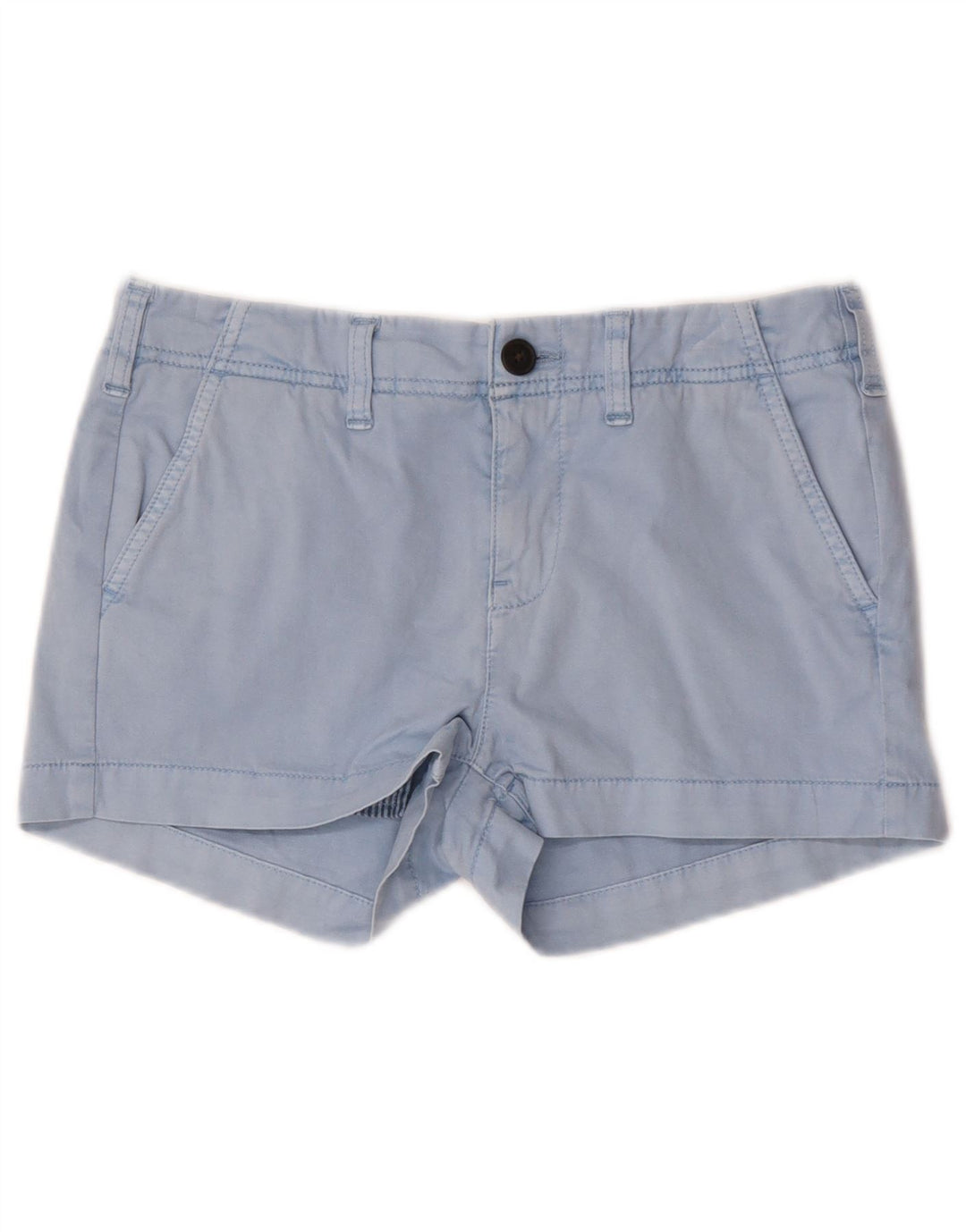 Damskie spodnie Superdry UK 8 Small W28, niebieska bawełna