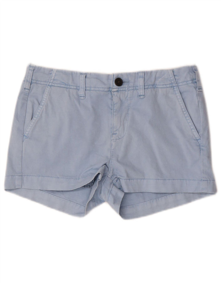 Damskie spodnie Superdry UK 8 Small W28, niebieska bawełna
