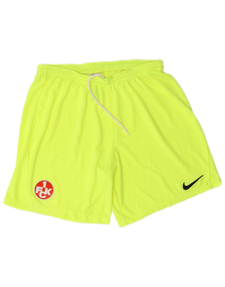 Męskie spodenki sportowe Nike Graphic XL, żółte, poliestrowe