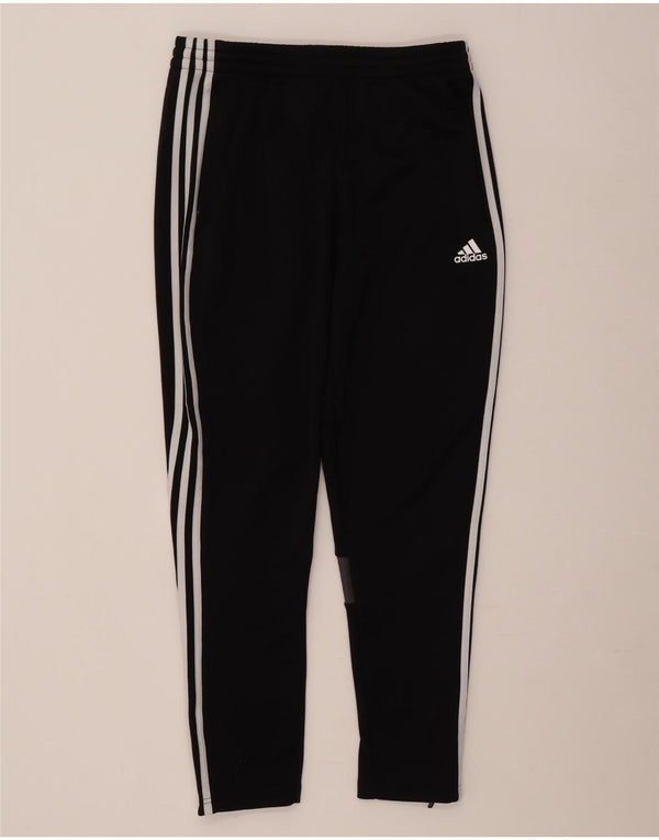 Adidas Mens Climalite Tracksuit Trousers Medium Black Polyester