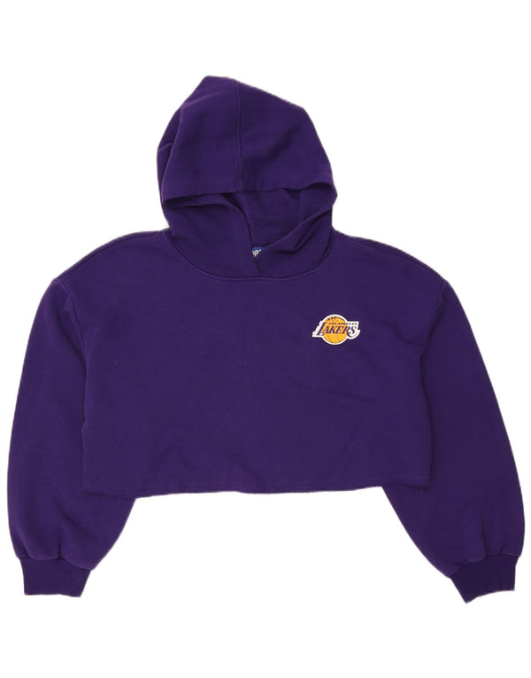 Damska bluza NBA Los Angeles Lakers, oversize, UK 16, duża fioletowa