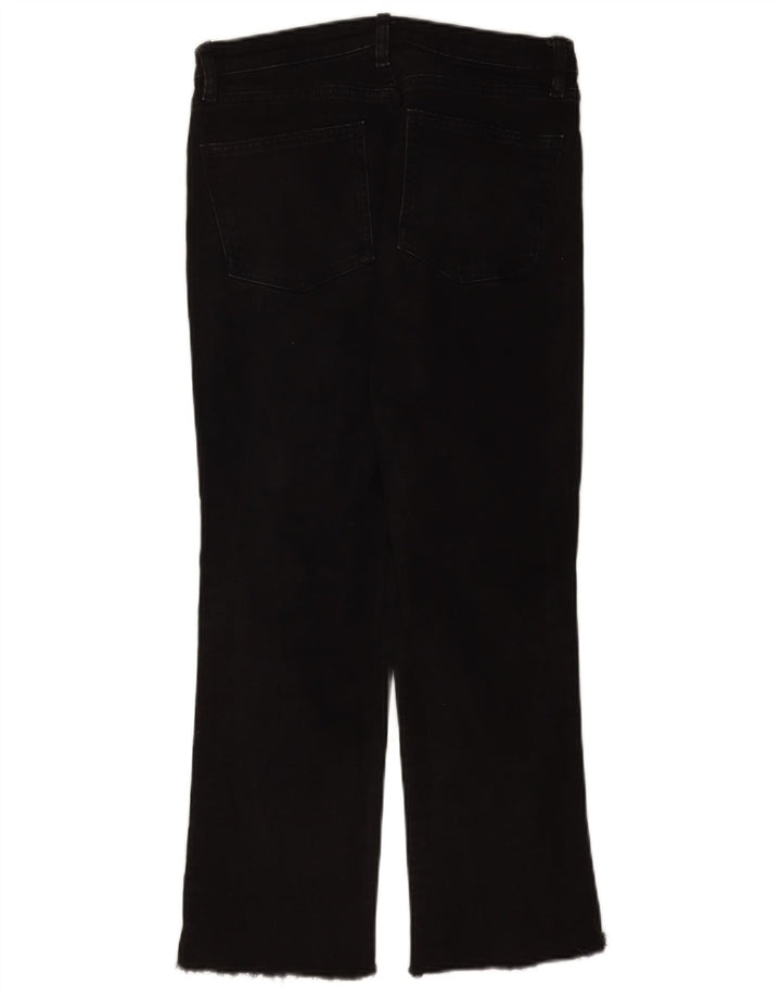 Dżinsy damskie Zara Cropped EU 38 Small W28 L25 Czarne