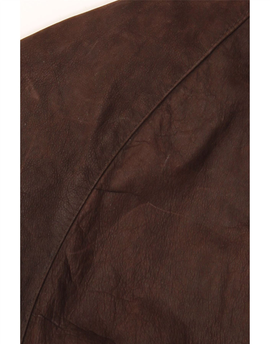Męska kurtka skórzana VINTAGE UK 42 XL Brązowa skóra