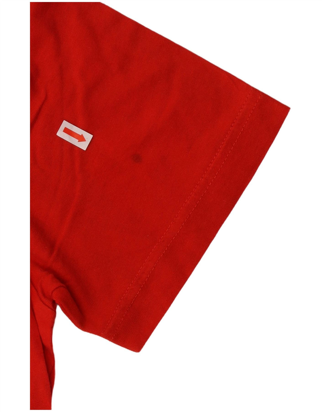 Męski T-shirt z grafiką ADIDAS, mały, czerwony, bawełniany