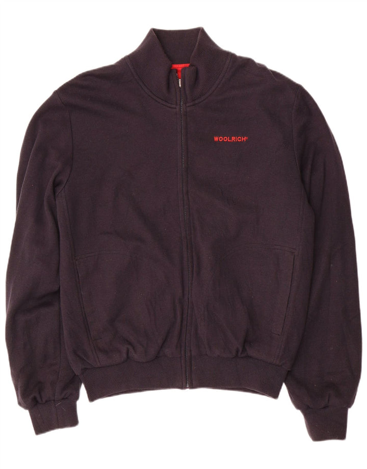 Męska dwustronna kurtka bomberka WOOLRICH UK 40, duża, czerwona nylonowa