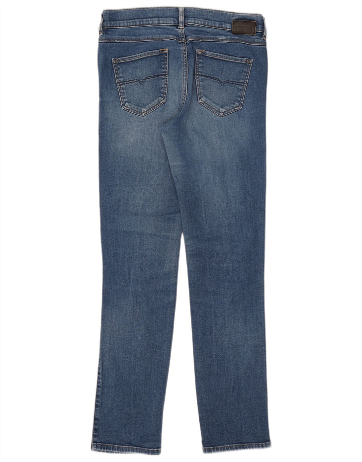 Damskie jeansy Diesel Sandy Regular Slim Straight W28 L29 Niebieskie bawełniane
