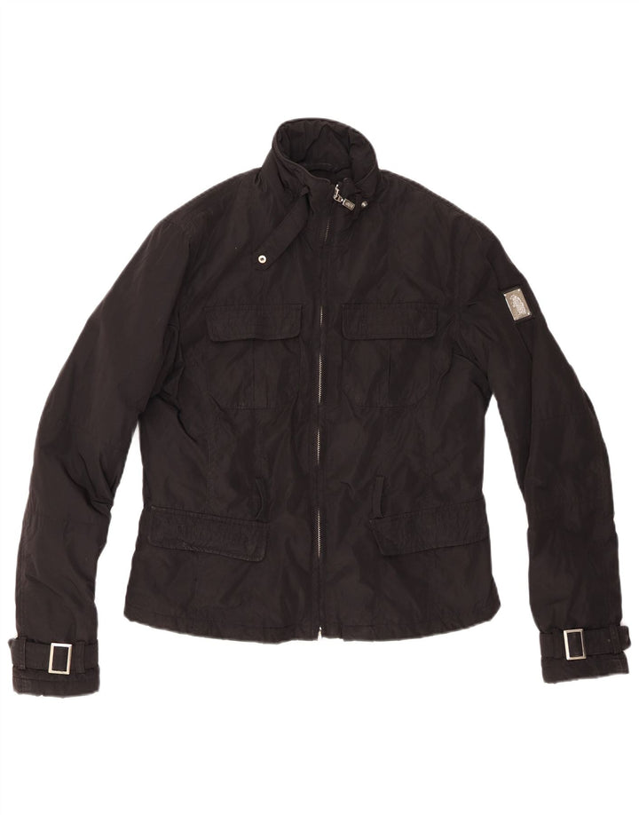 Damska kurtka wiatrówka Refrigue UK 12, średni czarny poliester