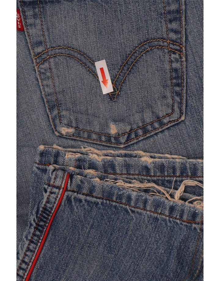 Damskie jeansy Levi's Slim W30 L32 Niebieskie bawełniane