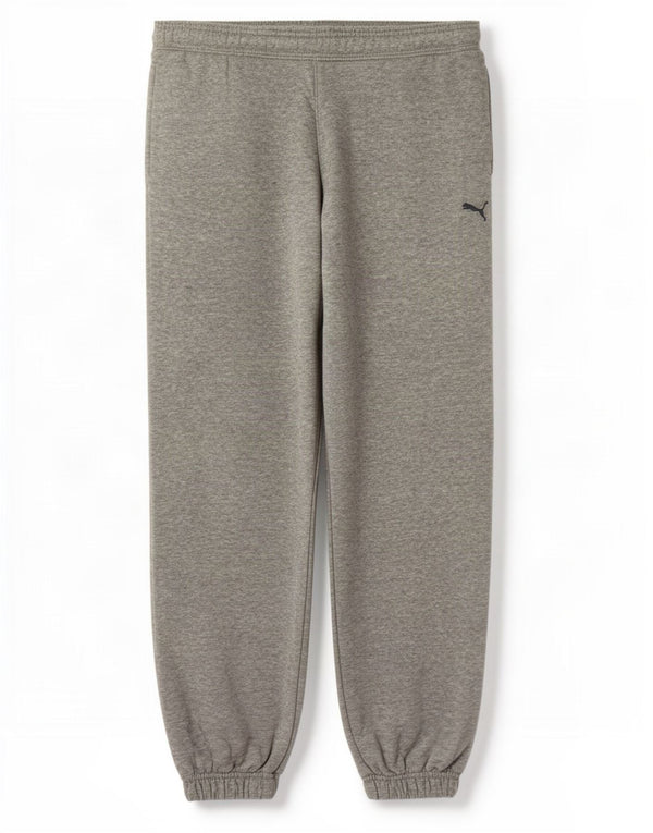 Damskie spodnie dresowe Puma Joggers UK 10 Małe, szare, nakrapiane bawełniane