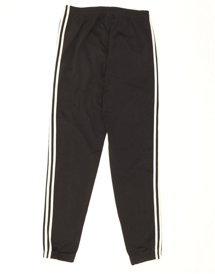Męskie spodnie dresowe Adidas, małe, czarne, poliestrowe