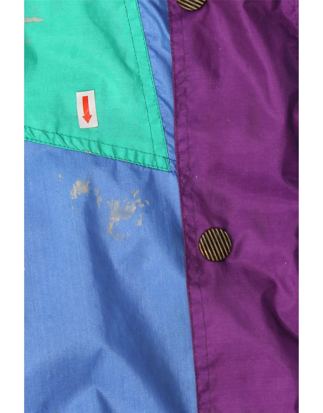 CAMPAGNOLO Mens Windbreaker Jacket UK 36 Small Multicoloured Colourblock Vintage Campagnolo and Second-Hand Campagnolo from Messina Hembry 