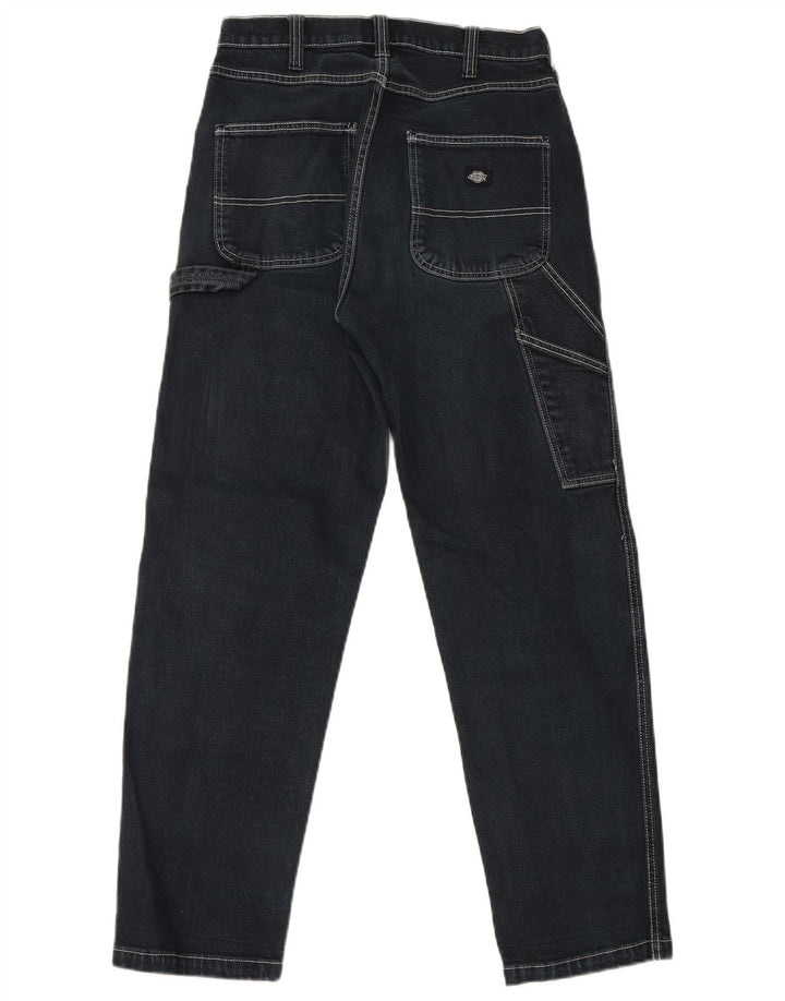 Męskie jeansy Dickies Cargo Slim W26 L28 Czarna bawełna