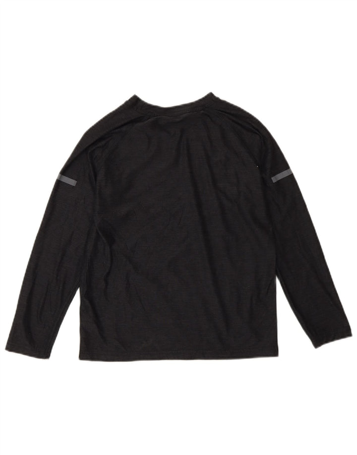 Chłopięca koszulka Russell Athletic Dri-Power z długim rękawem, 6-7 lat, mała, czarna