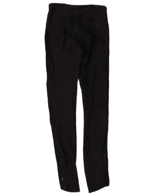 Damskie legginsy Under Armour Heat Gear UK 4 XS, czarne, poliestrowe