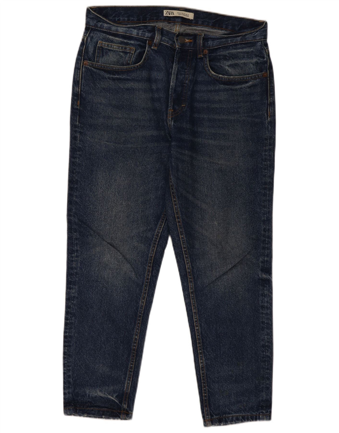 Dżinsy damskie Zara EU 38 Small W30 L26 Niebieskie bawełniane