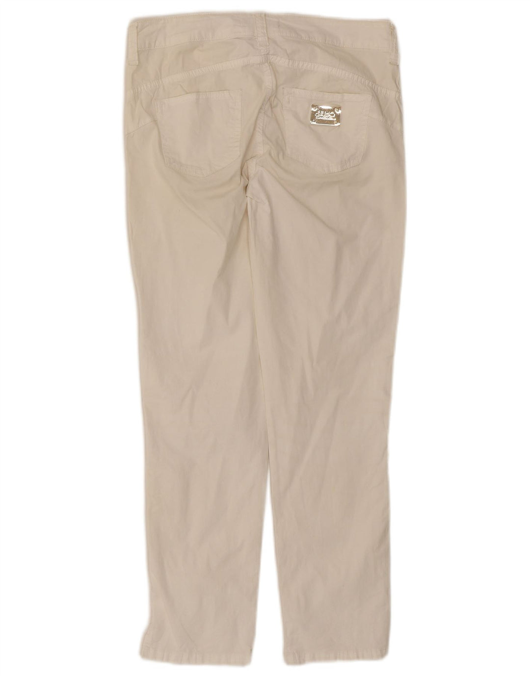 Damskie spodnie Liu Jo Slim Casual W30 L27 Białe