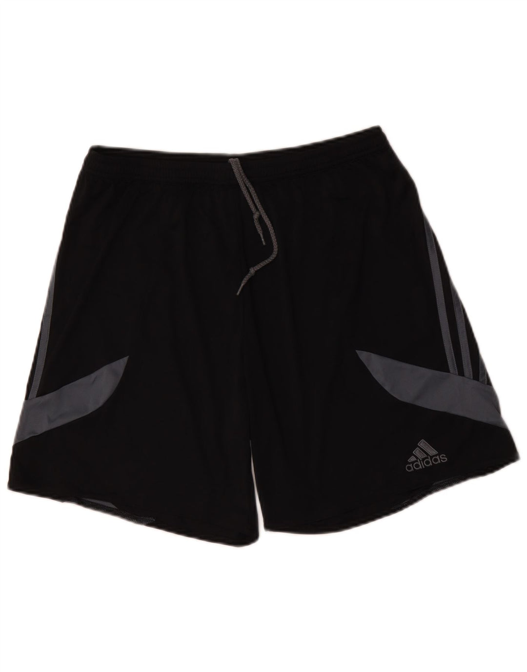 Męskie spodenki sportowe Adidas Climalite, duże, czarne, z blokami kolorów, z poliestru