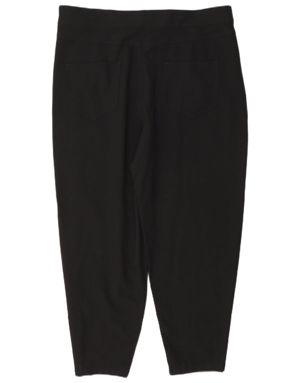 Damskie zwężane spodnie Chino Zara 2XL W34 L27 Czarne