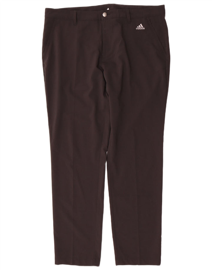 Męskie spodnie typu slim chino ADIDAS W38 L32 czarne