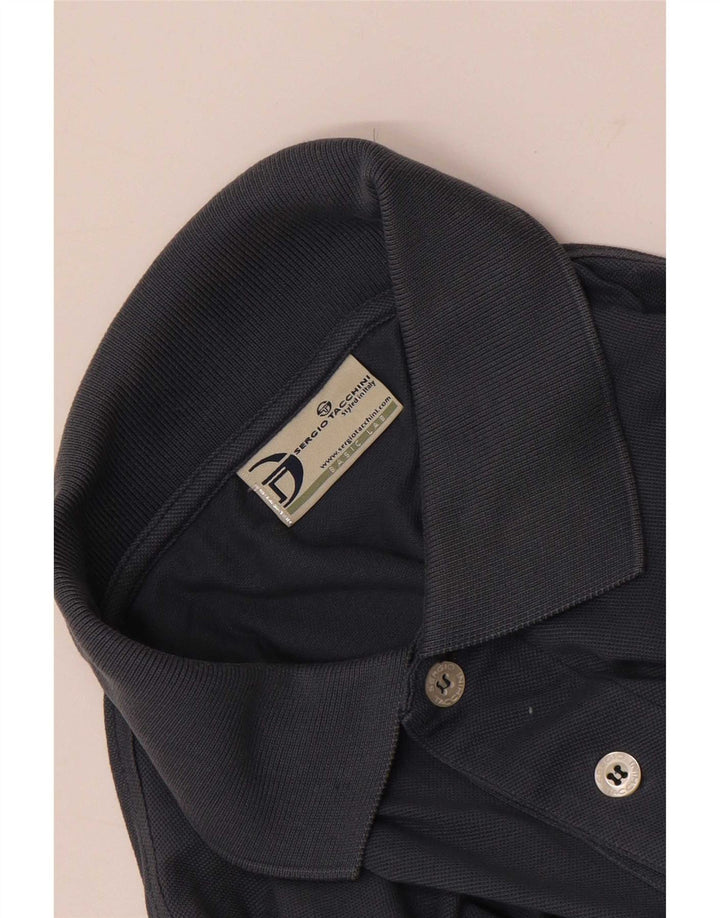 Męska koszulka polo Sergio Tacchini, duża, granatowa