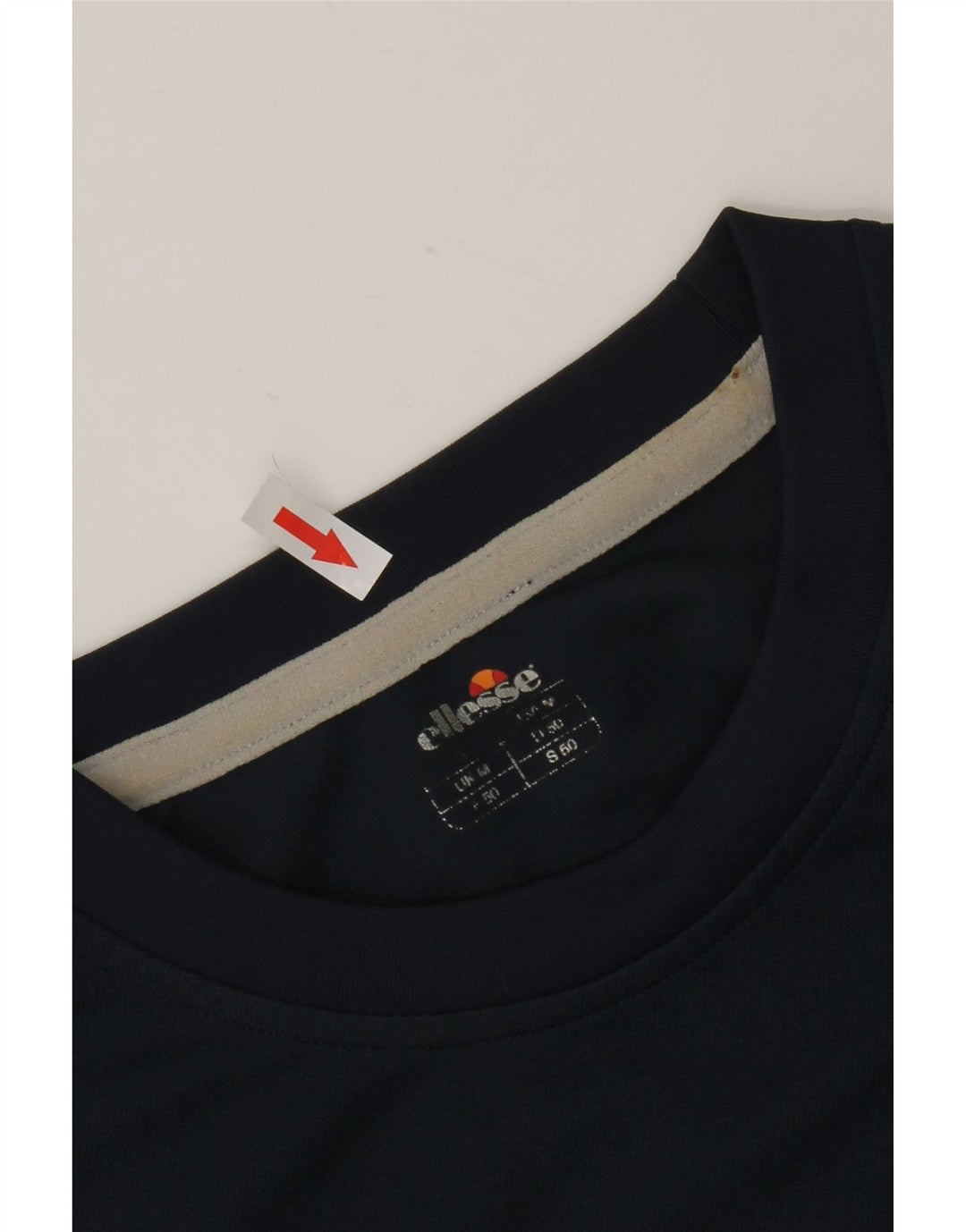 Męska koszulka z grafiką ELLESSE Top, średni granatowy poliester