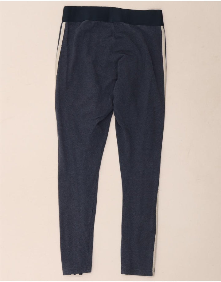 Legginsy damskie Adidas UK 12/14 Średni granatowy, bawełniany