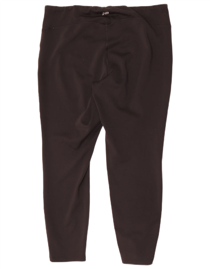 Legginsy damskie New Balance UK 20 2XL Czarny poliester