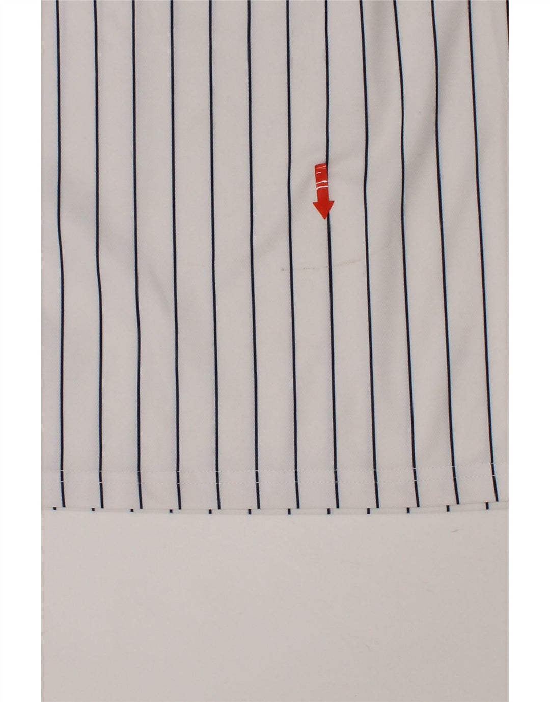FILA Boys T-Shirt Top 11-12 Years White Striped Polyester Vintage Fila and Second-Hand Fila from Messina Hembry 