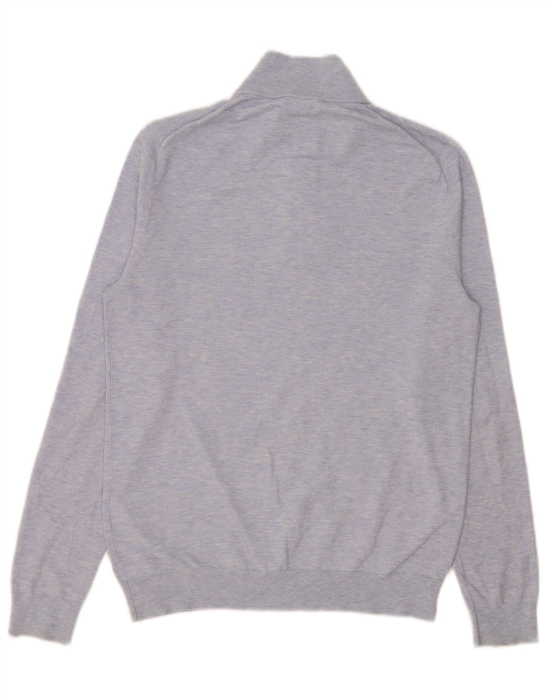 Męski sweter zapinany na zamek Reiss, mały, niebieski, bawełniany