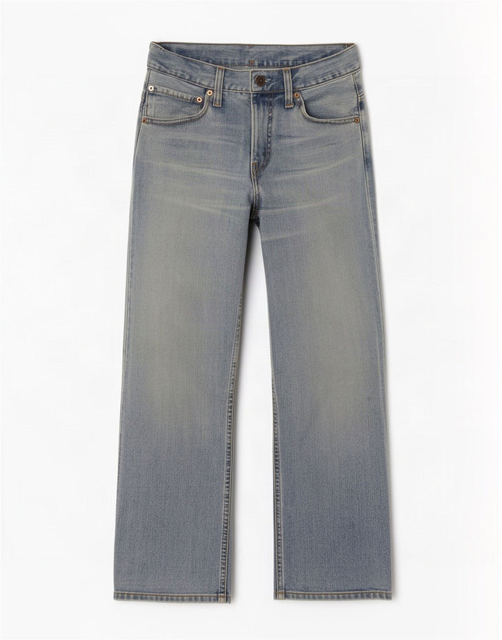 Męskie jeansy Levi's 507 Slim Bootcut W29 L32 Niebieska bawełna
