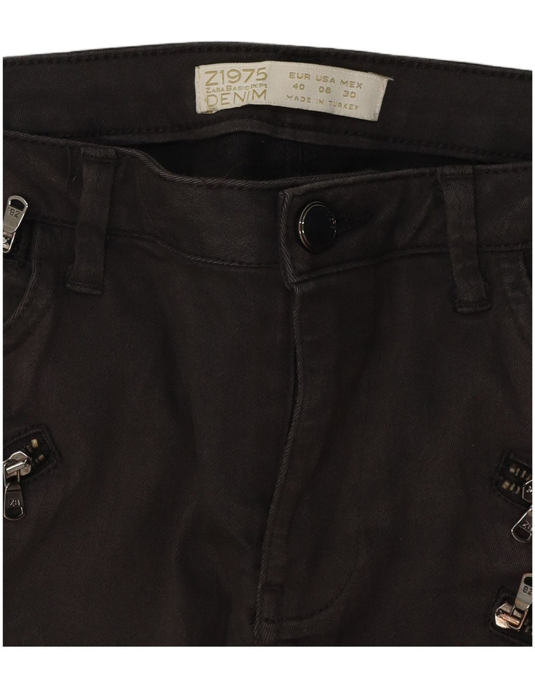 Damskie jeansy Skinny Zara EU 40 Medium W30 L29 Szare