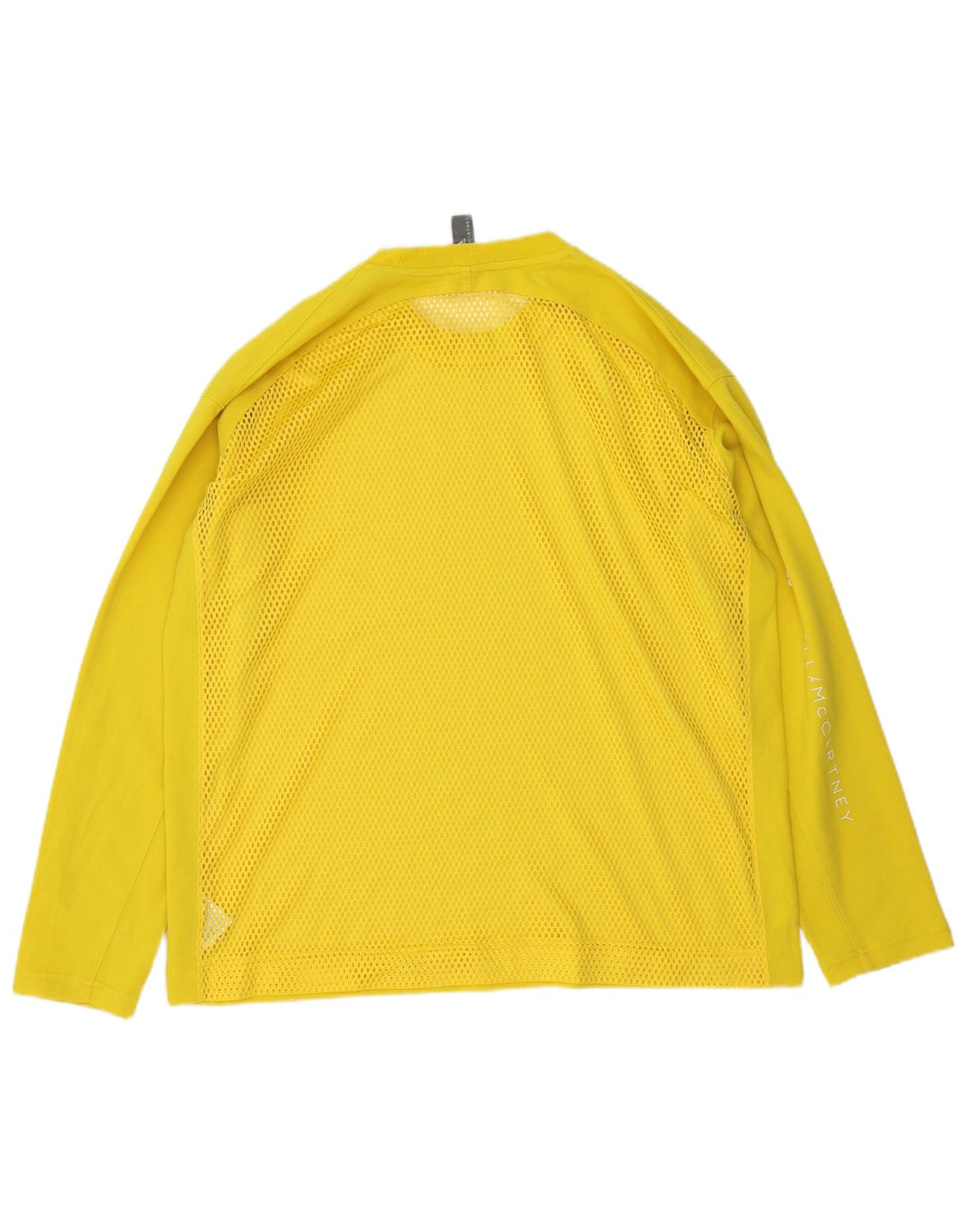 Męska koszulka Adidas z długim rękawem, średnia żółta bawełna