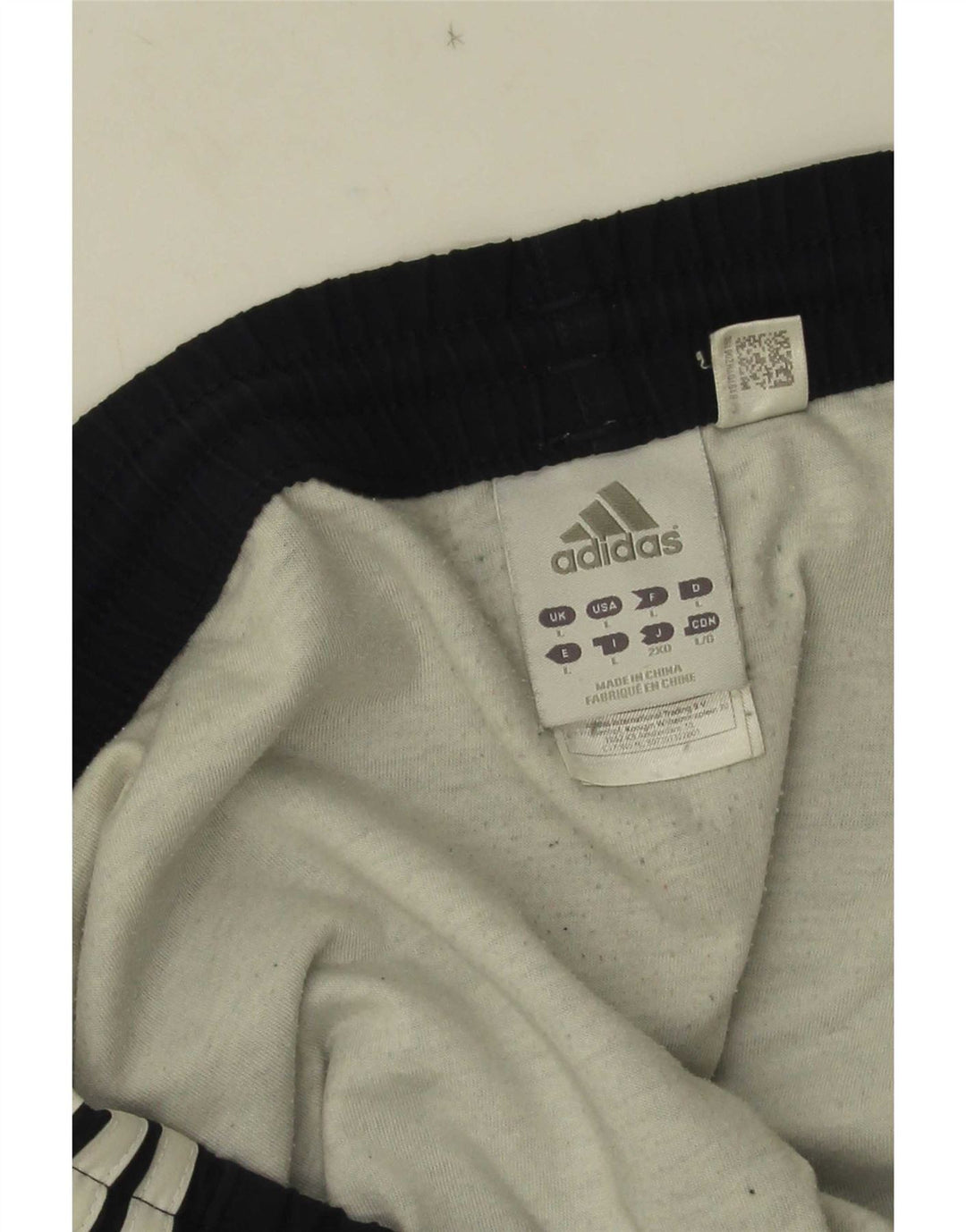 Męskie spodenki sportowe Adidas, duże, czarne, poliestrowe