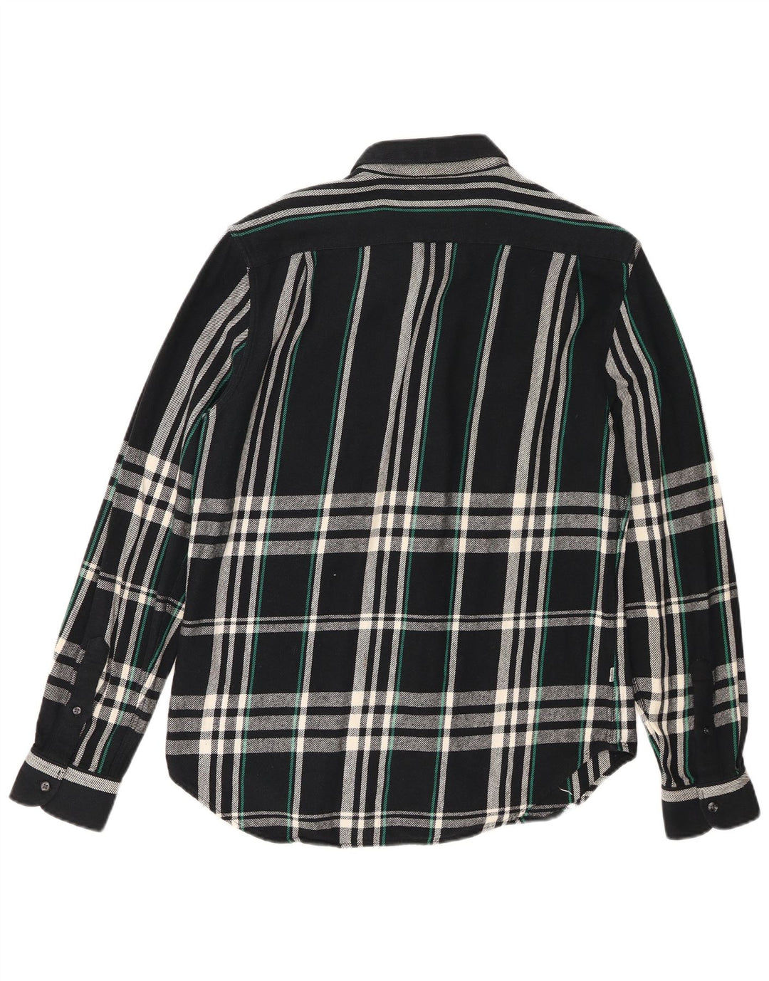 Męska koszula flanelowa Levi's Slim Fit w średnią granatową kratkę
