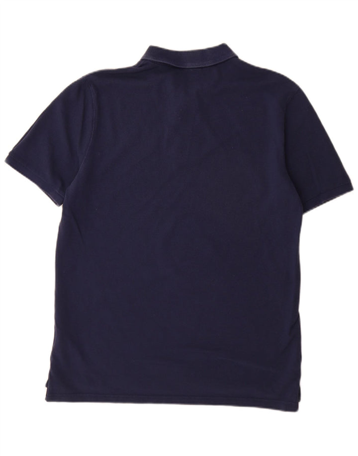 Męska koszulka polo Nike, średnia, granatowa, bawełniana